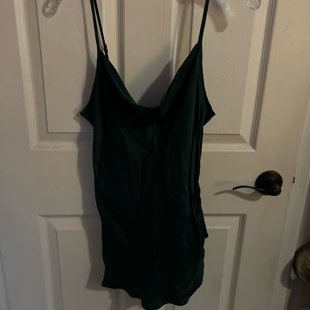 Green 7 For All Mankind Tank